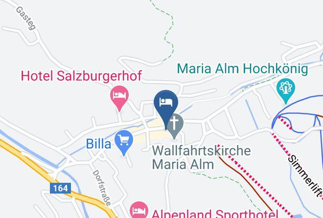 Zell Am See - Hotel Eder Maps