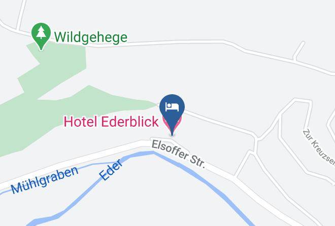 Waldeck Frankenberg - Hotel Ederblick Maps