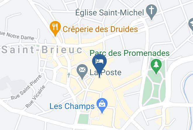 Cotes D Armor - Edgar Hotel Restaurant Maps