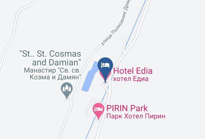 Sandanski - Hotel Edia Maps
