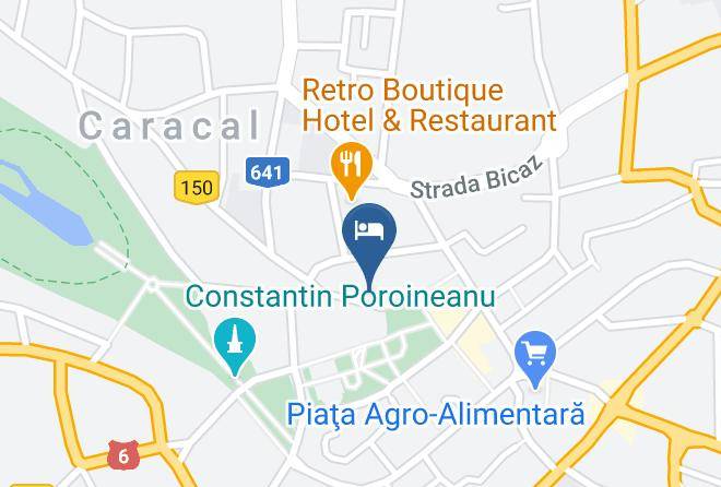 Caracal - Hotel Edinburgh Maps