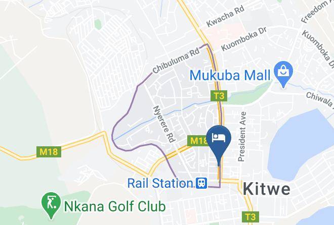 Kitwe - Hotel Edinburgh Maps