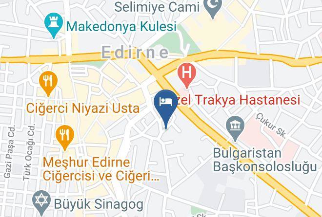 Edirne Sabuni - Hotel Edirne Palace Maps