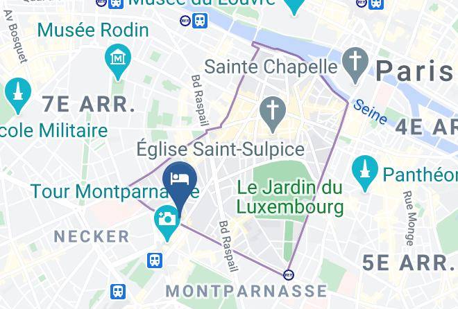 Paris - Hotel Edouard 6 Maps