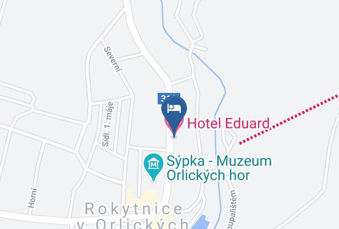 Rychnov Nad Kneznou - Hotel Eduard Maps