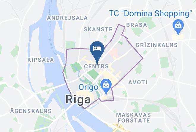 Riga - Hotel Edvards Maps