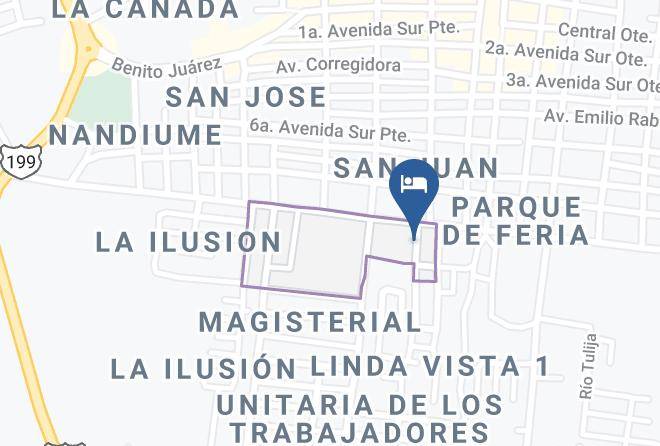 Palenque - Hotel Edzna Maps