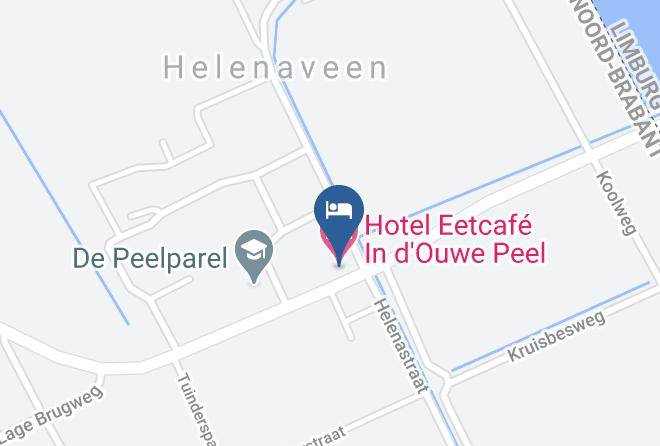Gemeente Deurne - Hotel Eetcafe In D'ouwe Peel Maps