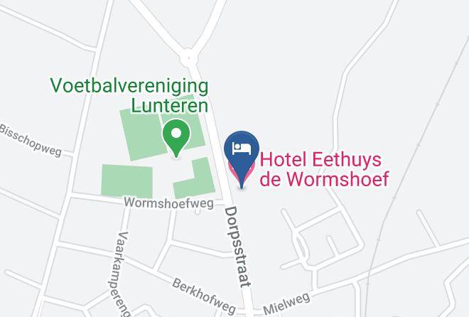 Hotel Eethuys De Wormshoef Map