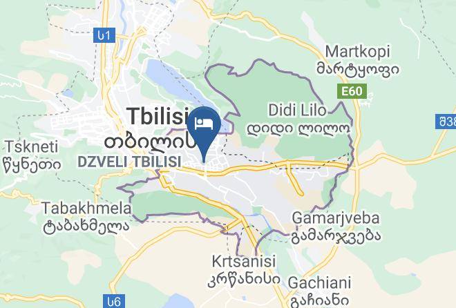 Tbilisi - Hotel Efa Maps