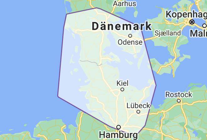 Schleswig Flensburg - Hotel Egely Maps