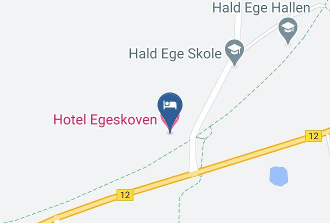 Hotel Egeskoven Map