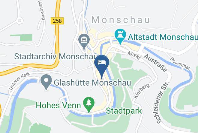 Aachen - Hotel Eifeler Hof Monschau Maps