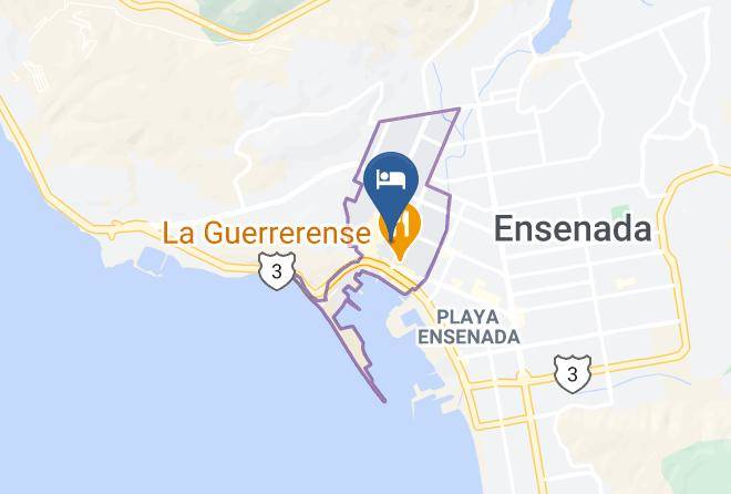 Ensenada - Hotel Eiffel En Ensenada Maps