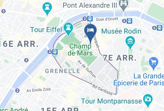 Paris - Hotel Eiffel Kensington Maps