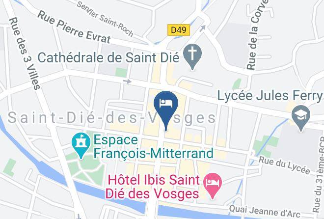 Vosges - Hotel Eiffel Maps