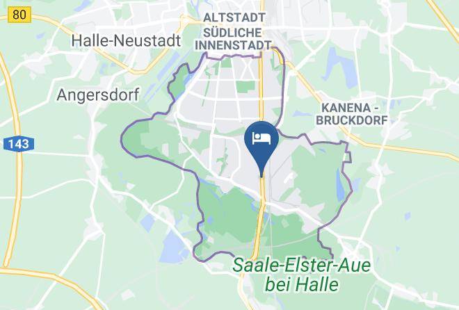 Halle - Hotel Eigen Maps