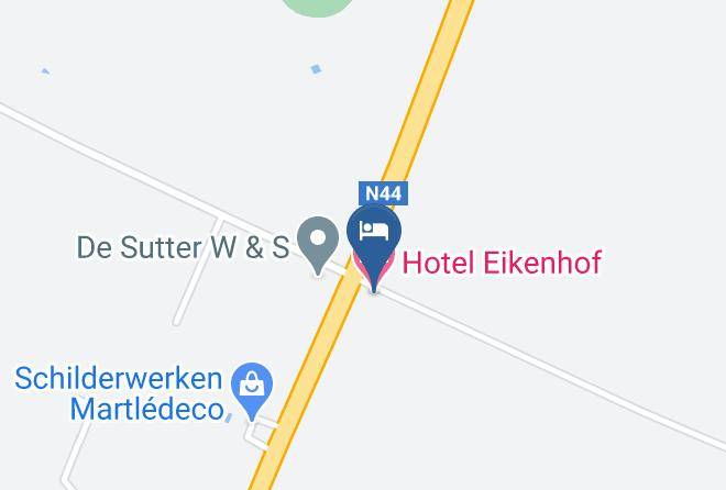 East Flanders - Hotel Eikenhof Maps
