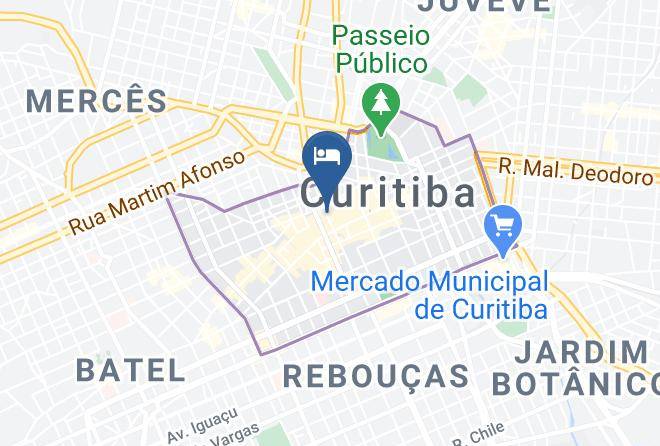 Curitiba - Hotel Eilat Maps