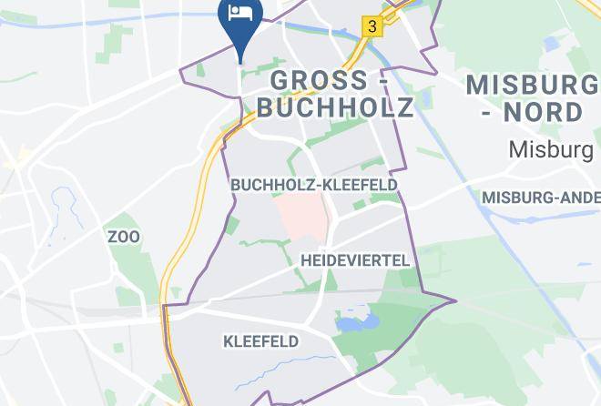 Stadt Hannover - Hotel Eilenriede Garni Maps