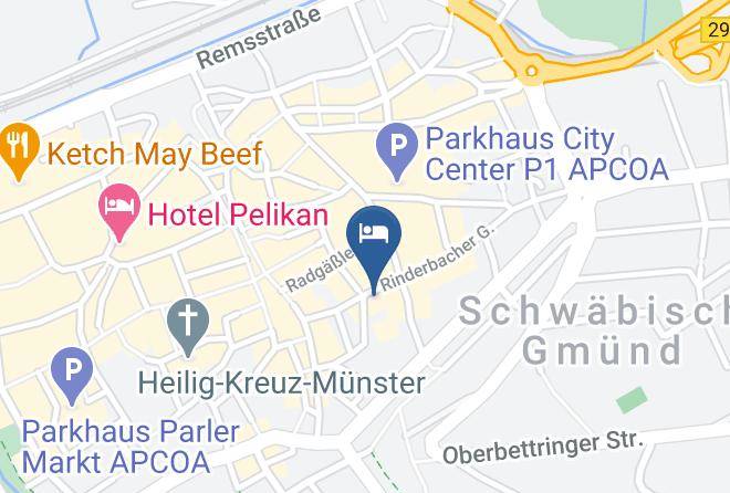 Ostalbkreis - Hotel Einhorn Schwabisch Gmund Maps