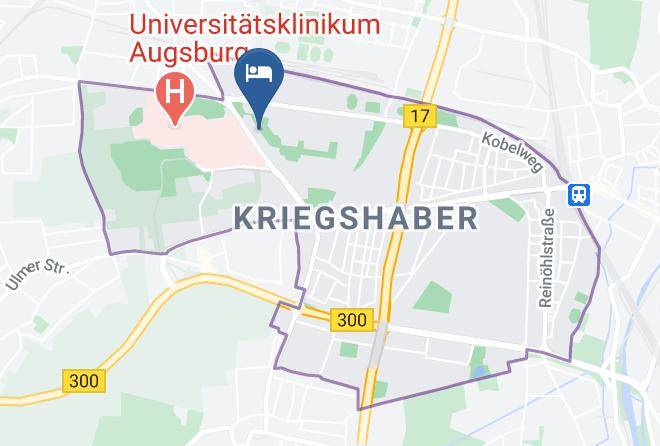 Augsburg - Hotel Einsmehr Maps