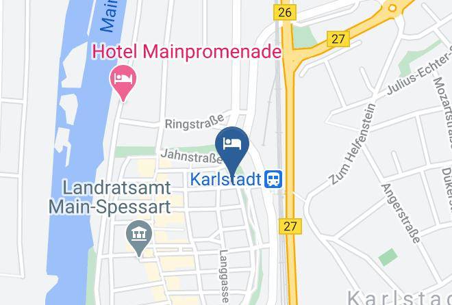 Main Spessart - Hotel Eisenbahn Maps