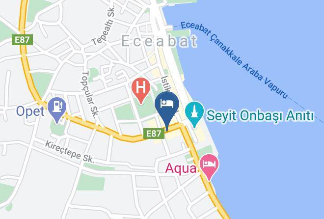 Eceabat - Hotel Ejder Maps