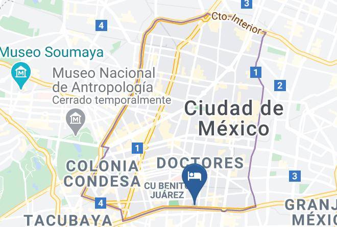 Cuauhtemoc - Hotel Eje Maps
