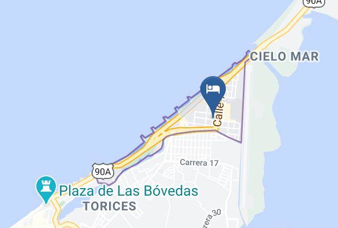Cartagena De Indias - Hotel Ejecutivo Juna Aeropuerto Maps