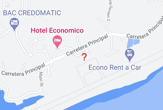 Roatan - Hotel Ejecutivo Las Palmas Beach Maps