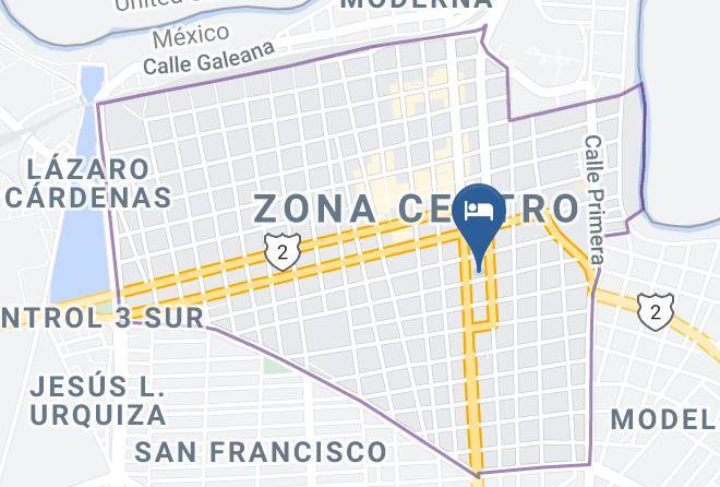 Matamoros Municipality - Hotel Ejecutivo Maps