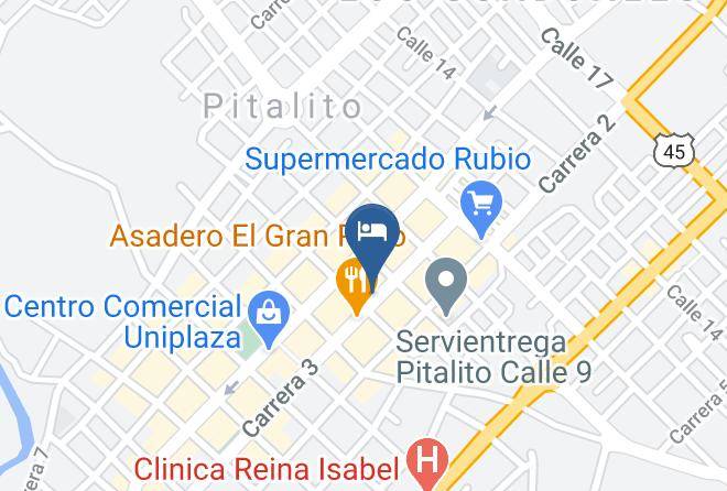 Pitalito - Hotel Ejecutivo Maps