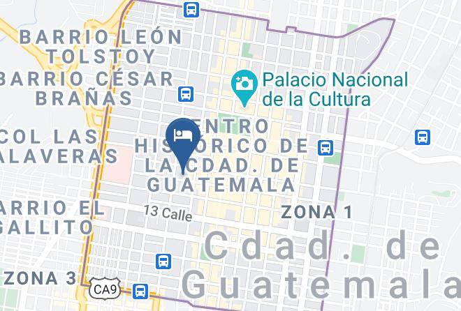 Guatemala - Hotel Ejecutivo Reforma Ii Maps