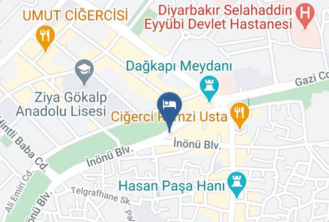 Yenisehir - Hotel Ekin Maps