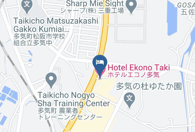 Hotel Ekono Taki Map