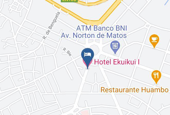 Huambo - Hotel Ekuikui I Maps