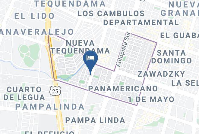 Cali - Hotel El Alba Maps