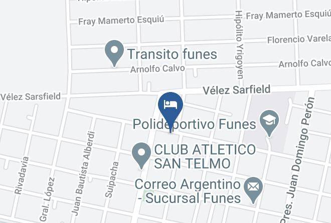 Rosario - Hotel El Alcanfor Maps
