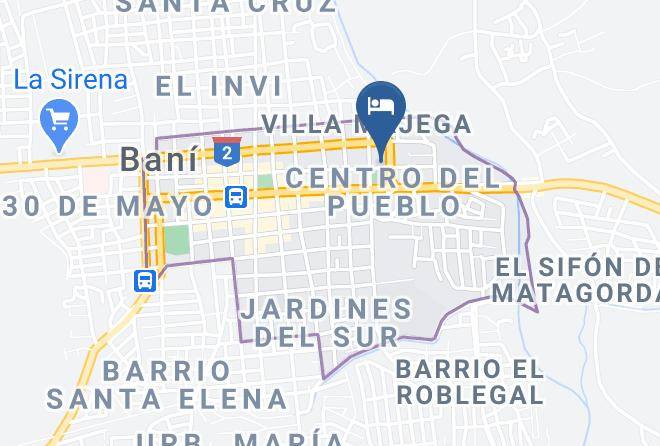 Bani - Hotel El Alto Maps