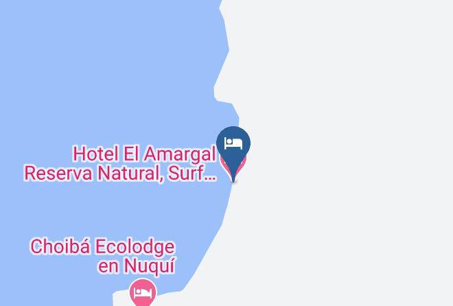 Nuqui - Hotel El Amargal Reserva Natural Surf & Ecoturismo Nuqui Maps