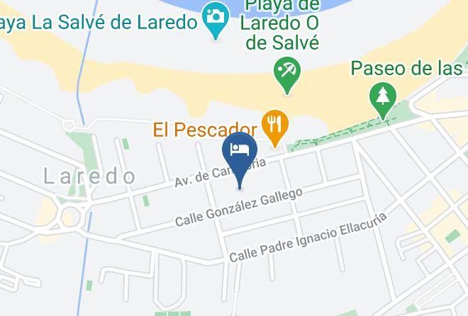 Laredo - Hotel El Ancla Maps