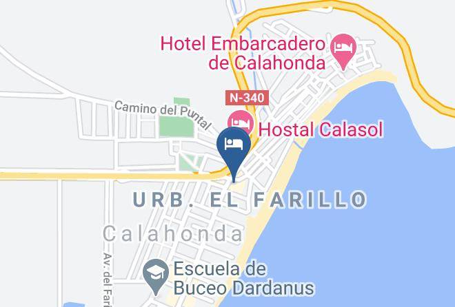 Granada - Hotel El Ancla Maps