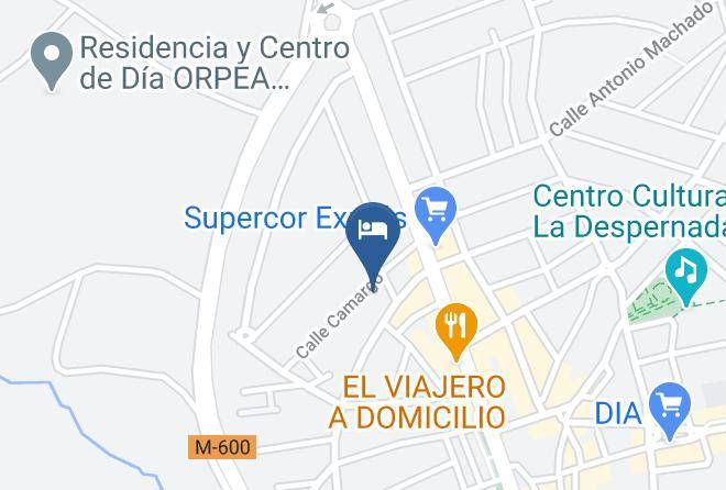 Madrid - Hotel El Ancla Maps