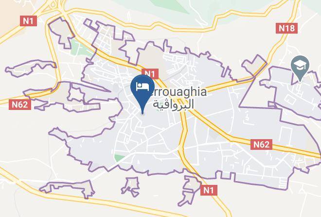 Medea - Hotel El Andalous Berrouaghia Maps