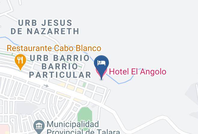 Talara - Hotel El Angolo Maps