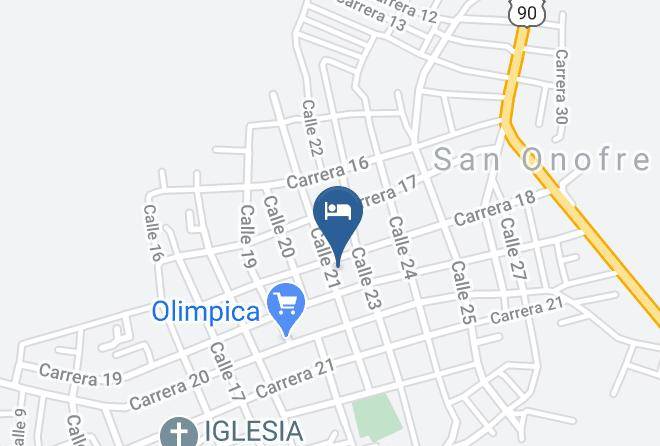 San Onofre - Hotel El Arrecife San Onofre Maps