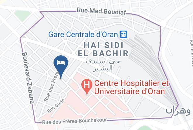 Oran - Hotel El Azhar Maps