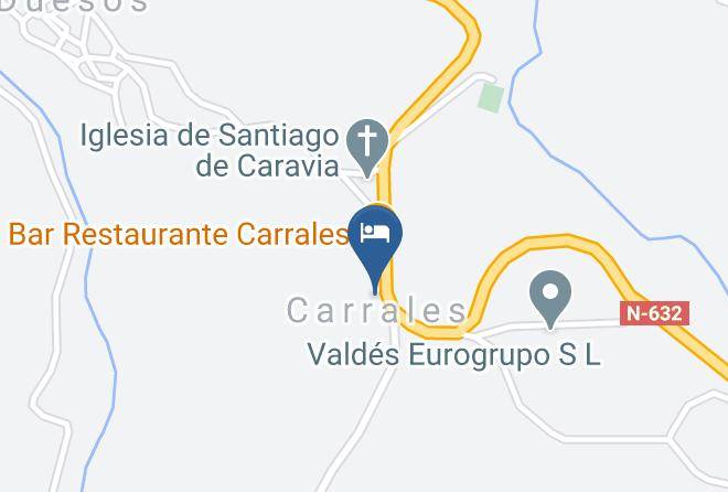Asturias - Hotel El Babu Maps