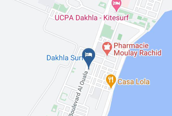 Dakhla - Hotel El Bachir Dakhla Maps